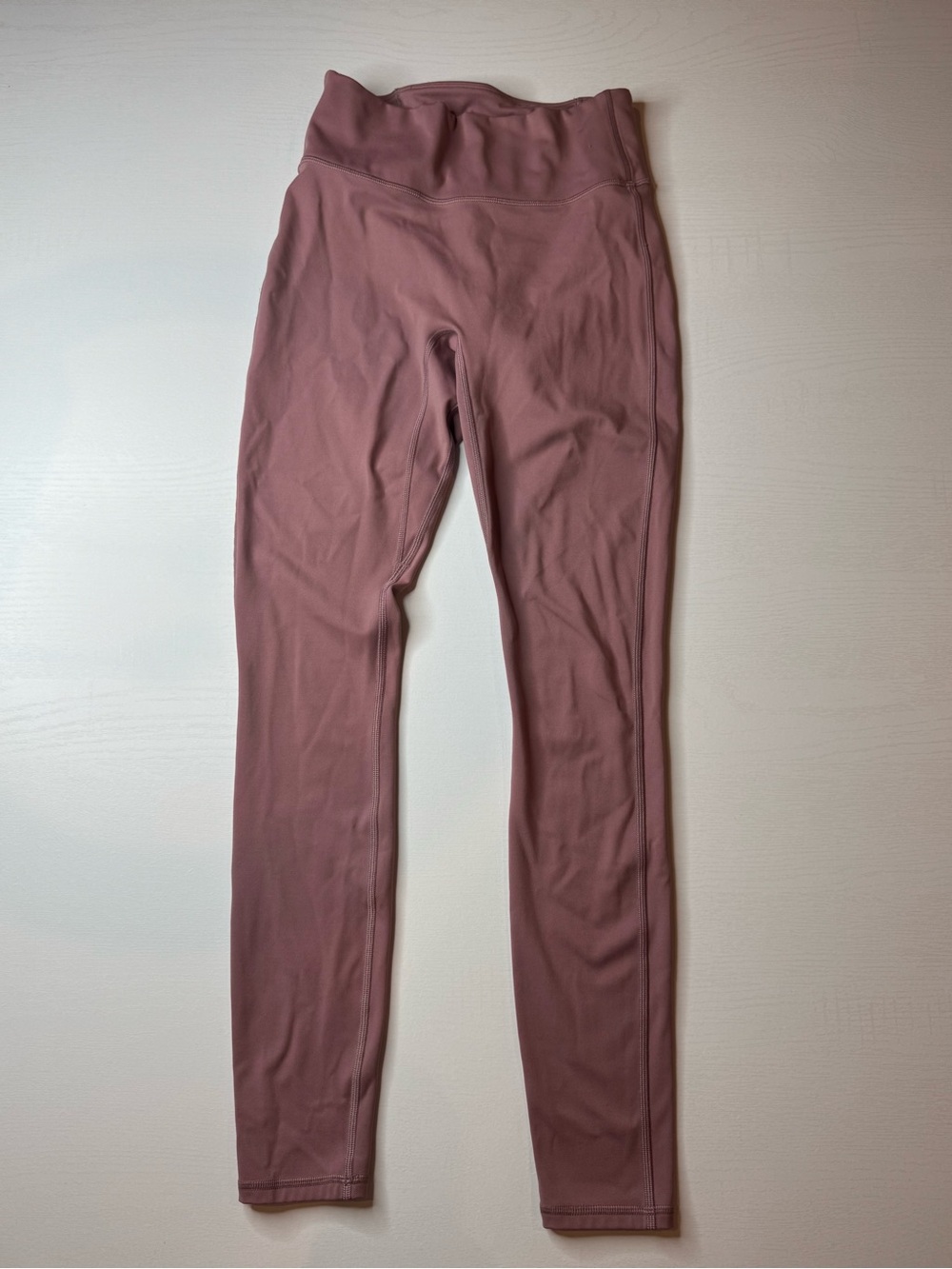 Fabletics Trinity Motion365 Strappy Back Leggings Dusty Cedar Small